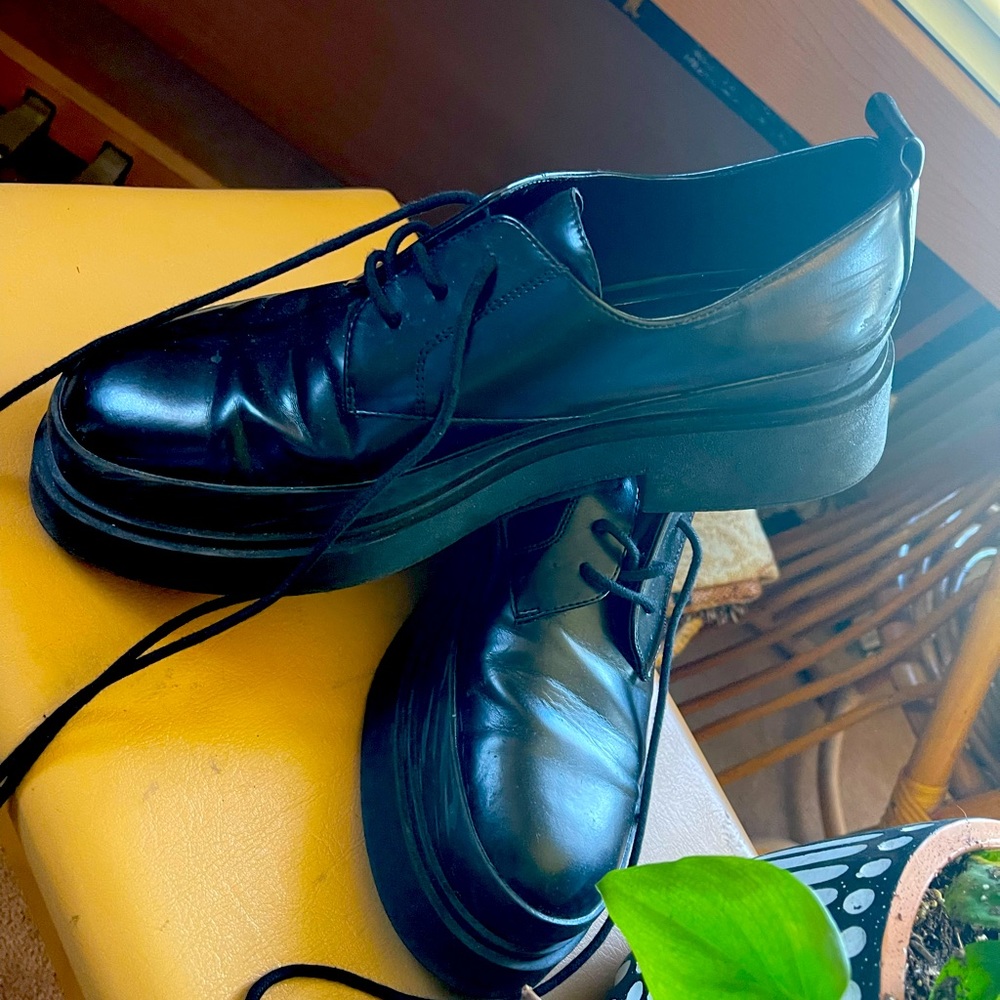 Zara Platform oxfords.
